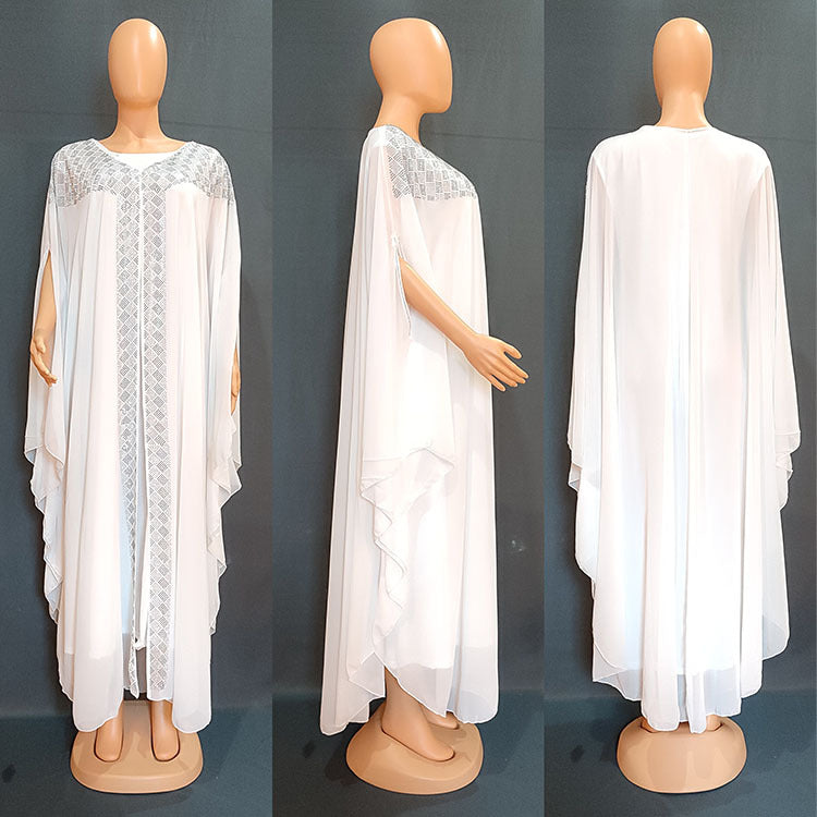 Two piece Abaya | Abaya with inner dress | Dimoned Abaya | Muslim Abaya | Eid Abaya Active