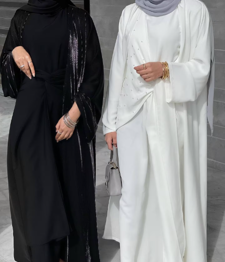 Two piece Islamic Abaya and Inner Dress